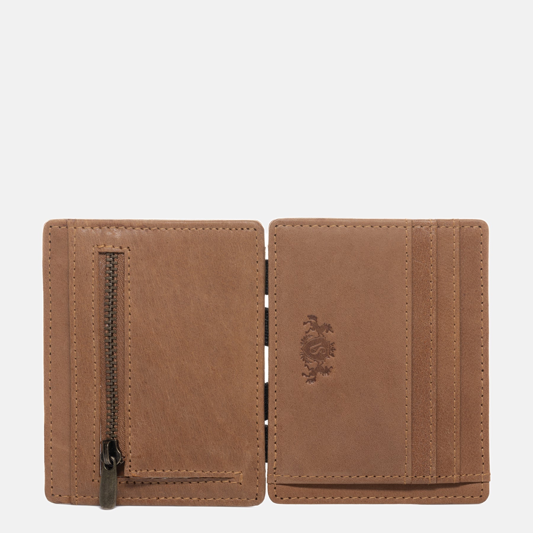 Wallet STAN buffalo leather brown