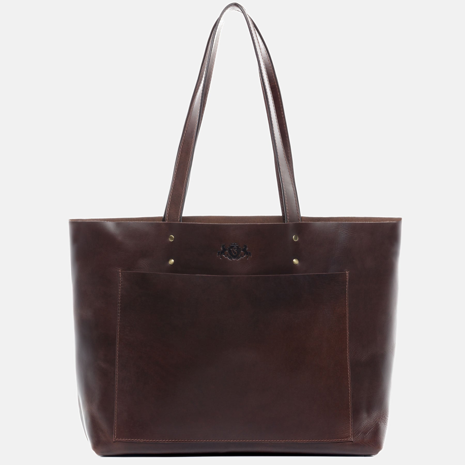 Shopper PIPER smooth leather