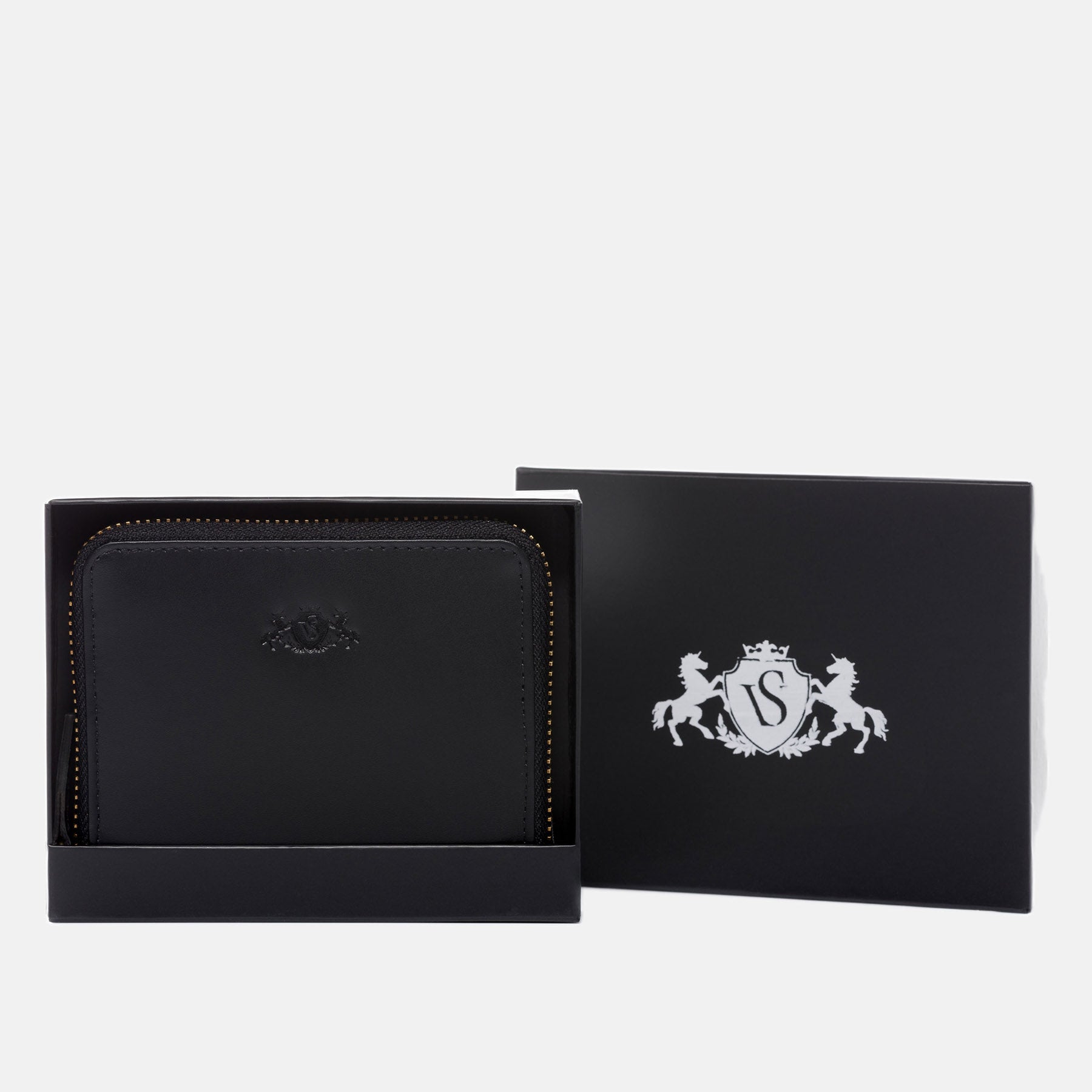Wallet HANNAH smooth leather black