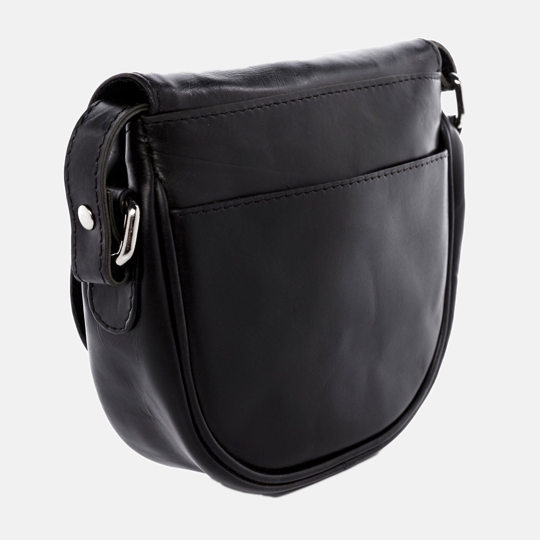 Shoulder bag BRIGHTON smooth leather black