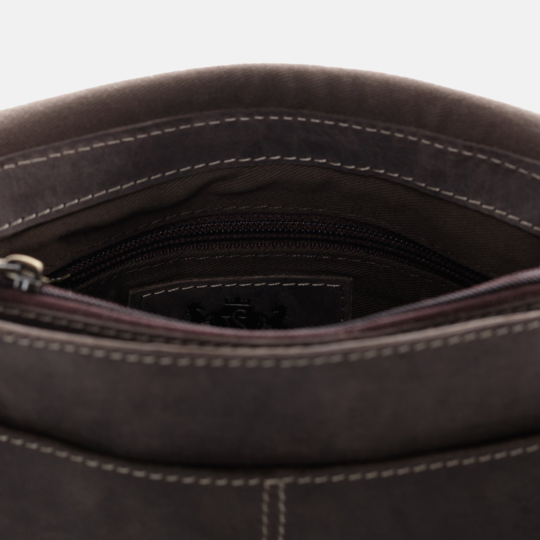 SID & VAIN shoulder bag SANDY buffalo leather brown handbag shoulder bag