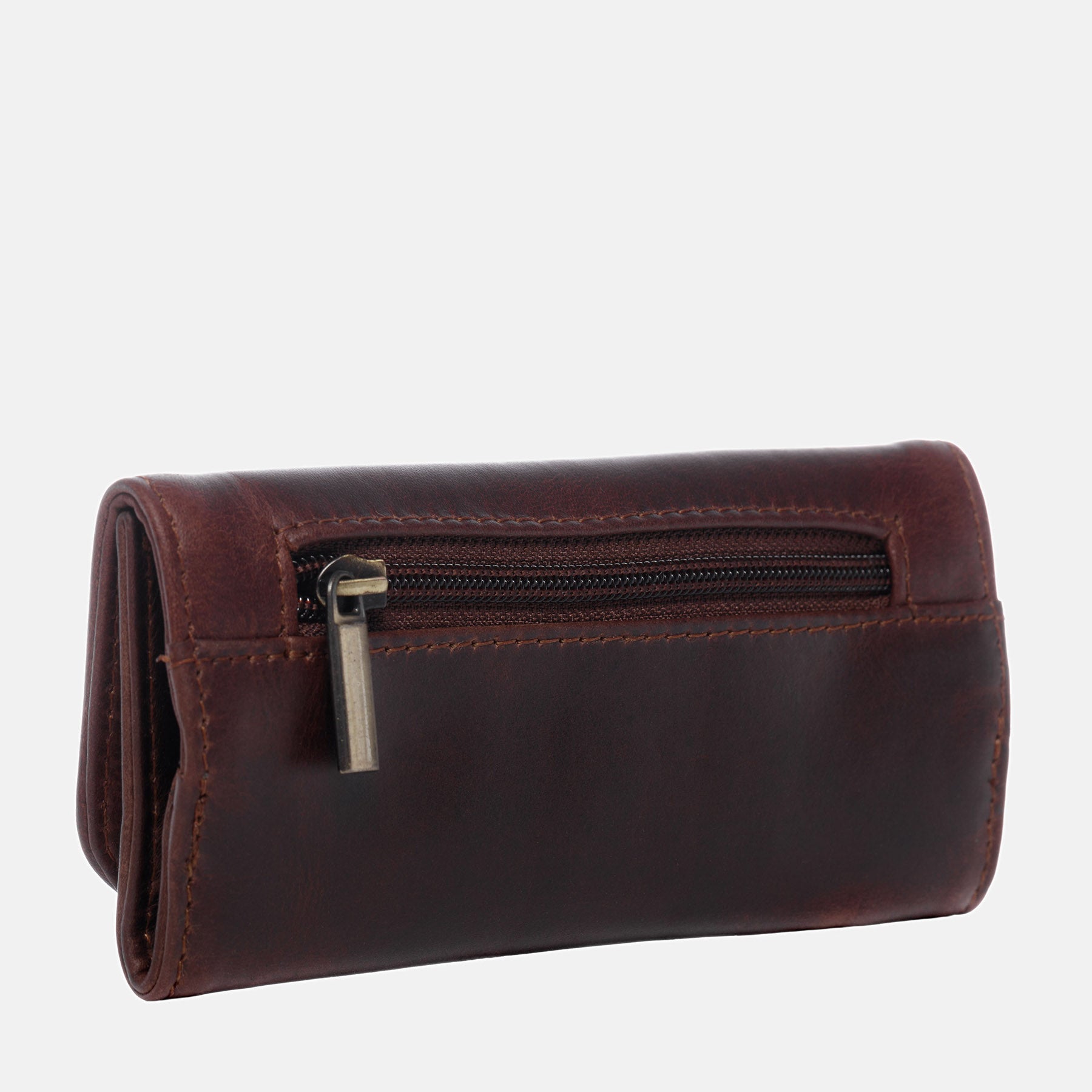 Turning bag TONY natural leather brown-cognac